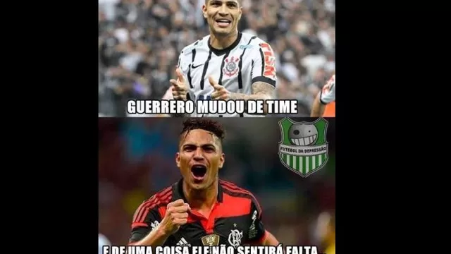 Paolo Guerrero: los memes tras su debut con gol en el Flamengo-foto-2