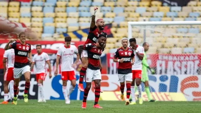 Paolo Guerrero no jugó: Inter de Porto Alegre cayó 2-1 ante Flamengo y no pudo ser campeón