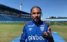Paolo Guerrero promociona el duelo entre Avaí vs. Inter de Porto Alegre por el Brasileirao - Noticias de brasileirao
