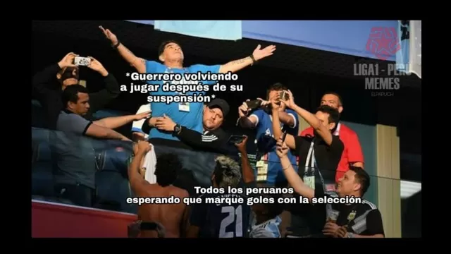 Los memes del doblete de Paolo Guerrero.