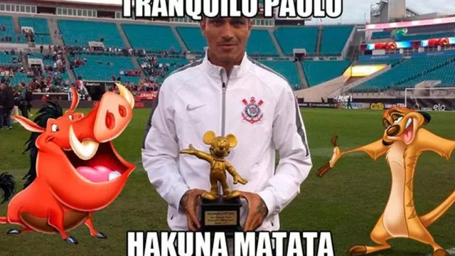 Paolo Guerrero recibió trofeo de Mickey Mouse y estos son los memes-foto-4
