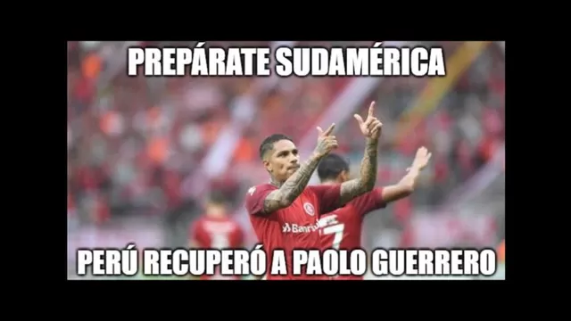 Los memes del regreso de Paolo Guerrero.-foto-2