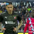 Paolo Guerrero salió a los 65 minutos del partido de LDU y así reaccionó