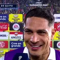 Paolo Guerrero se pronunció tras clasificar a la final de la Copa Sudamericana