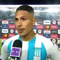 Paolo Guerrero se pronunció tras la victoria de Racing sobre Aucas