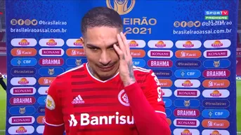 Paolo Guerrero en sus primeros 45 minutos con Inter de Porto Alegre: "Estoy intentando tomar ritmo"