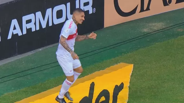 Paolo Guerrero celebró gol con baile. | Video: Globoesporte