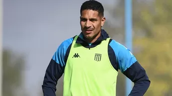 Paolo Guerrero volvió a los entrenamientos en Racing