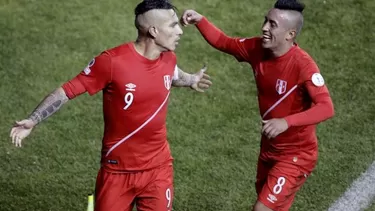 Guerrero y Cueva han jugado todos los partidos de Per&amp;uacute; como titulares (Foto: EFE)