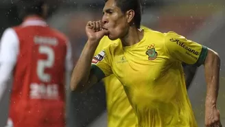 Paolo Hurtado anotó en la victoria 3-1 del Pacos Ferreira sobre Braga