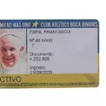 Papa Francisco, hincha confeso de San Lorenzo, recibió carnet de socio de Boca Juniors Papa Francisco, hincha confeso de San Lorenzo, recibió carnet de socio de Boca Juniors