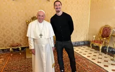 Papa Francisco recibió a Ibrahimovic en el Vaticano: ¿Qué regalos intercambiaron? - Noticias de francisco-castelo
