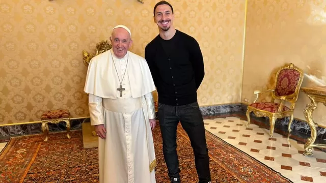 Papa Francisco recibió a Ibrahimovic en el Vaticano: ¿Qué regalos intercambiaron?