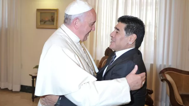Papa Francisco recuerda &quot;con afecto&quot; y oración a Diego Maradona