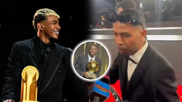 Padre de Lamine Yamal aseguró que el próximo Balón de Oro será para su hijo tras perder ante Ousmane Dembelé / X