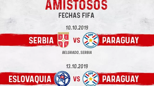 Paraguay sostendrá sus dos amistosos en Europa. | Foto: Twitter Paraguay