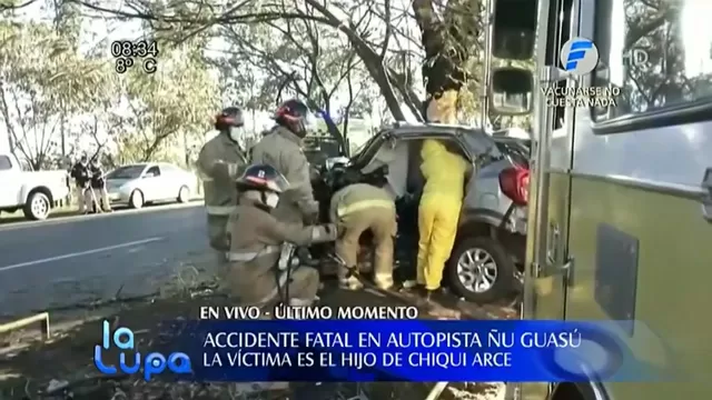 Paraguay: Hijo de Francisco Chiqui Arce falleció en accidente de tránsito