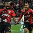 Paranaense venció 1-0 al Palmeiras en la ida de las semifinales de la Libertadores