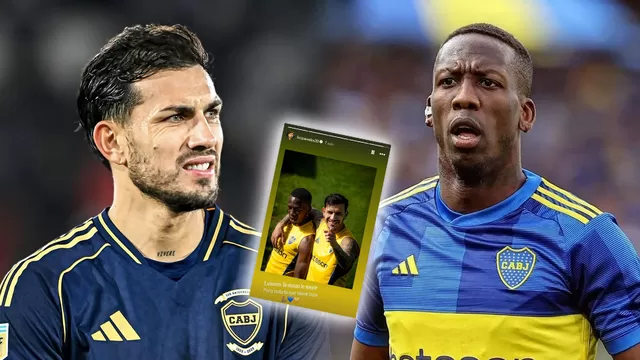 Leandro Paredes le dejó emotivo mensaje a Luis Advíncula tras confirmarse su salida de Boca Juniors / AD