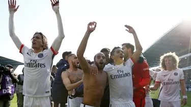 PSG tetracampeón (Foto: EFE)