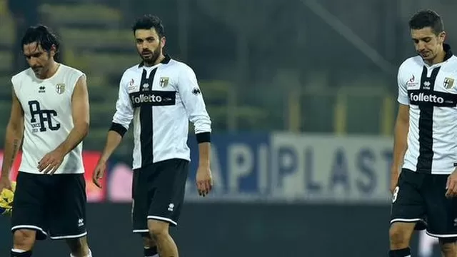 Parma, oficialmente descendido a la Serie B de Italia