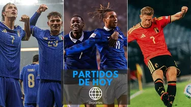 Partidos de hoy, 02 de octubre - Guía TV, streaming: Programación, horario, canal y todos los detalles. | AD X de Bélgica, Italia y Francia Partidos de hoy, 02 de octubre - Guía TV, streaming: Programación, horario, canal y todos los detalles. | AD X de Bélgica, Italia y Francia