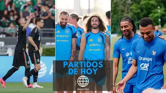 Partidos de hoy, 04 de junio: Horario y canal EN VIVO