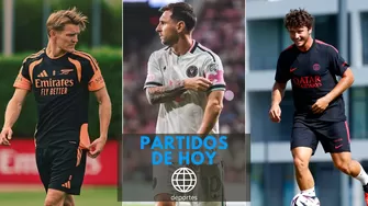 Partidos de hoy, 05 de agosto - Guía TV, streaming: Programación, horario, canal y todos los detalles. | AD - X de Arsenal - PSG - Inter Miami