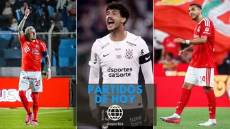 Partidos de hoy, 06 de agosto - Guía TV, streaming: Programación, horario, canal y todos los detalles. | AD - X de Liga 1, Benfica, Corinthians