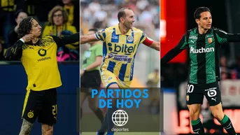 Partidos de hoy, 08 de mayo: Horario y canal EN VIVO