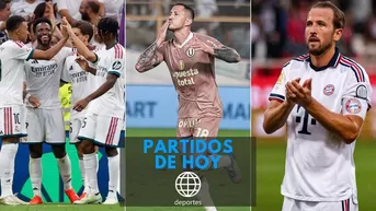 Partidos de hoy, 10 de octubre: Horario y canal EN VIVO