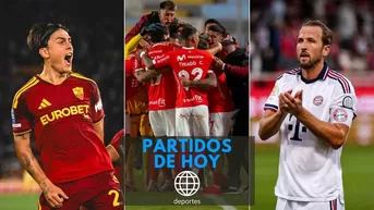Partidos de hoy, 10 de septiembre: Horario y canal EN VIVO