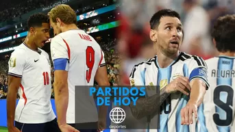 Partidos de hoy, 15 de julio: Horario y canal EN VIVO