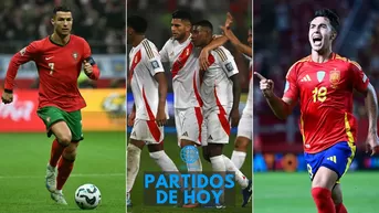 Partidos de hoy, 15 de noviembre: Horarios y transmisiones