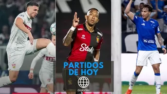 Partidos de hoy, 23 de octubre: Horario y canal EN VIVO