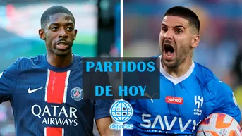 Partidos de hoy, 25 de abril: Horarios y canales en vivo