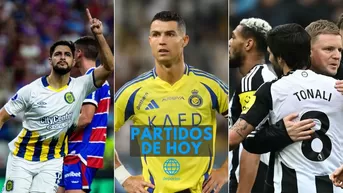 Partidos de hoy, 25 de noviembre: Horarios y transmisiones