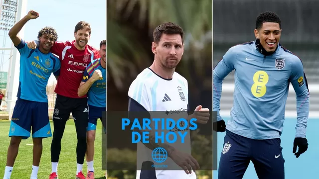 Partidos de hoy, 27 de marzo - Guía TV, streaming: Programación, horario, canal y todos los detalles. | AD