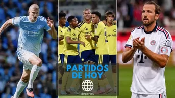 Partidos de hoy, 28 de agosto: Horario y canal EN VIVO