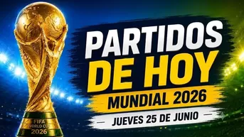 Quiénes juegan hoy en el Mundial 2026: partidos y resultados del jueves 25 de junio