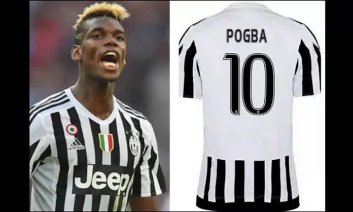 Paul Pogba lucirá el emblemático dorsal '10' de la Juventus