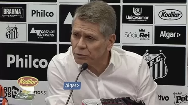 Paulo Autuori llegó al Santos en julio de este año. | Video: Globoesporte