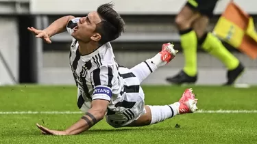 Paulo Dybala se fue lesionado del Juventus vs. Sampdoria y no jugaría ante la selección peruana. Foto: AFP