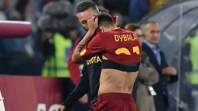 Dybala sintió una molestia en el muslo izquierdo. | Video: Espn
