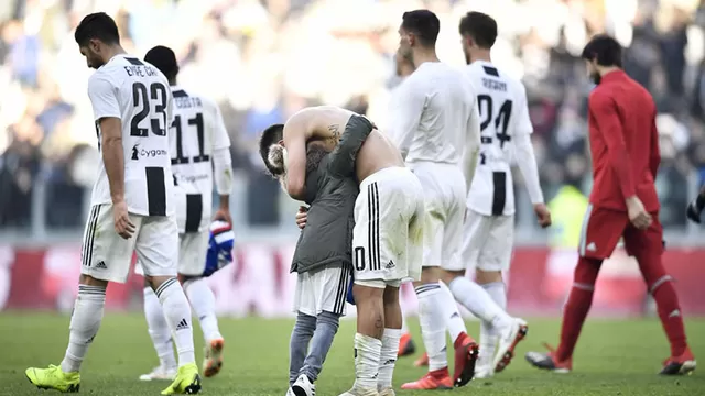 Paulo Dybala y su gran gesto con un pequeño hincha de Juventus