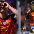Pedri le agradeció por el segundo gol en el Perú vs España