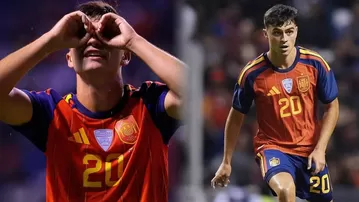 Pedri le agradeció por el segundo gol en el Perú vs España