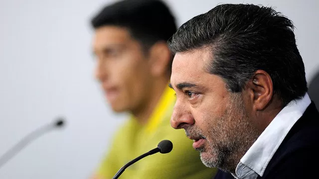 Daniel Angelici, presidente de Boca Juniors. | Foto: EFE
