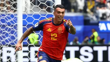 Porro anota el segundo gol de España ante Austria. Foto: Reuters Porro anota el segundo gol de España ante Austria. Foto: Reuters