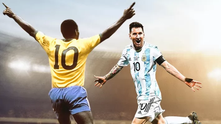 Pelé felicitó a Messi por superar su récord como máximo goleador  sudamericano | America deportes